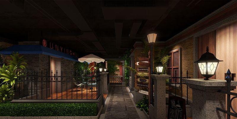 杭州品尚设计打造许昌群英会餐厅-7