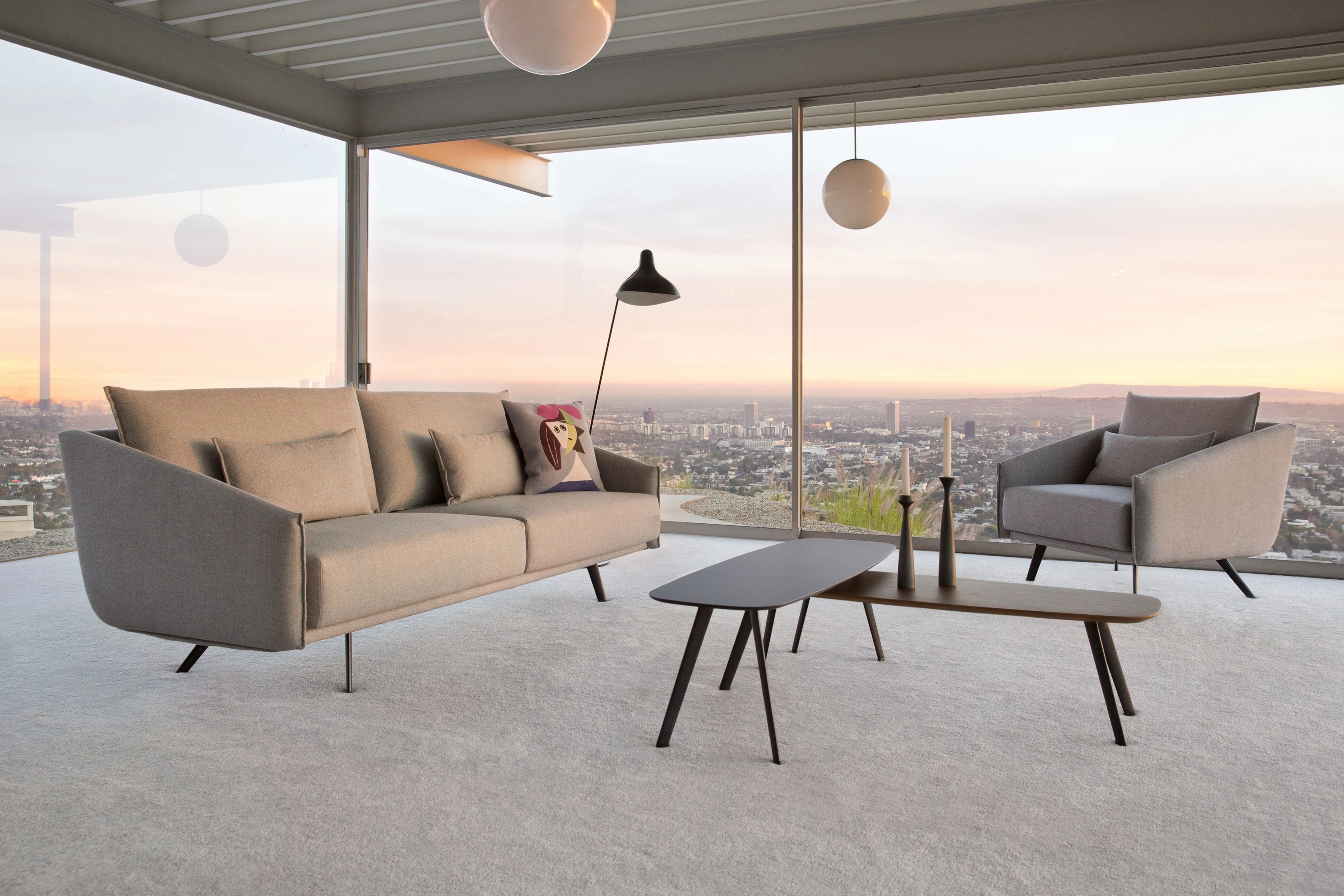 洛杉矶地标 · STUA 和 Pierre Koenig 的梦幻玻璃屋-26