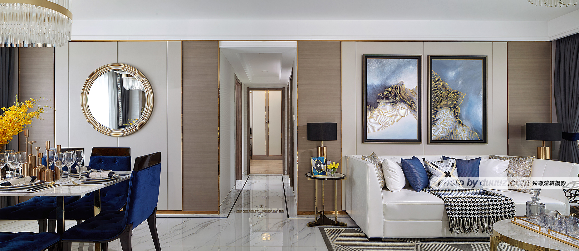 独尊建筑摄影：碧桂园从化御湖城洋房 | 样板间摄影-13