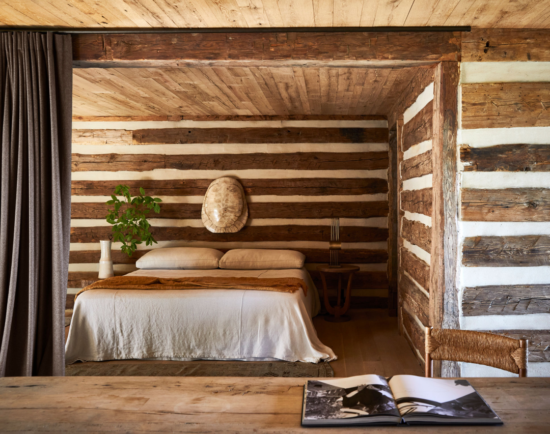 Betsy’s Cabin 私人木制小屋丨美国北卡罗来纳丨Paul Bates Architects-31