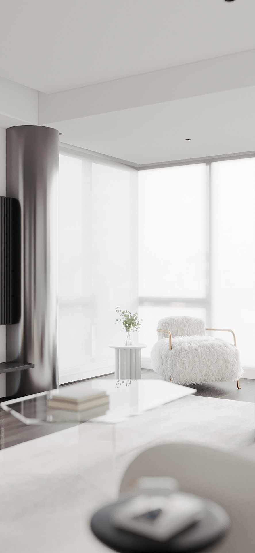 上海摩登复古公寓设计丨中国上海丨知名设计师-71