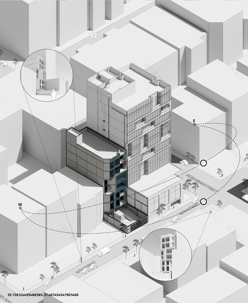 VIRA II 办公楼丨伊朗德黑兰丨Alidoost and Partners-41