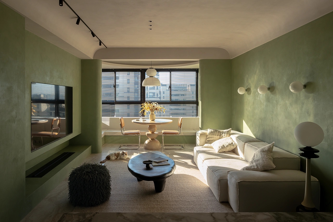 南京绿洲低饱和高级感住宅设计丨中国南京丨ACHIEVE WISH 由見设计-0