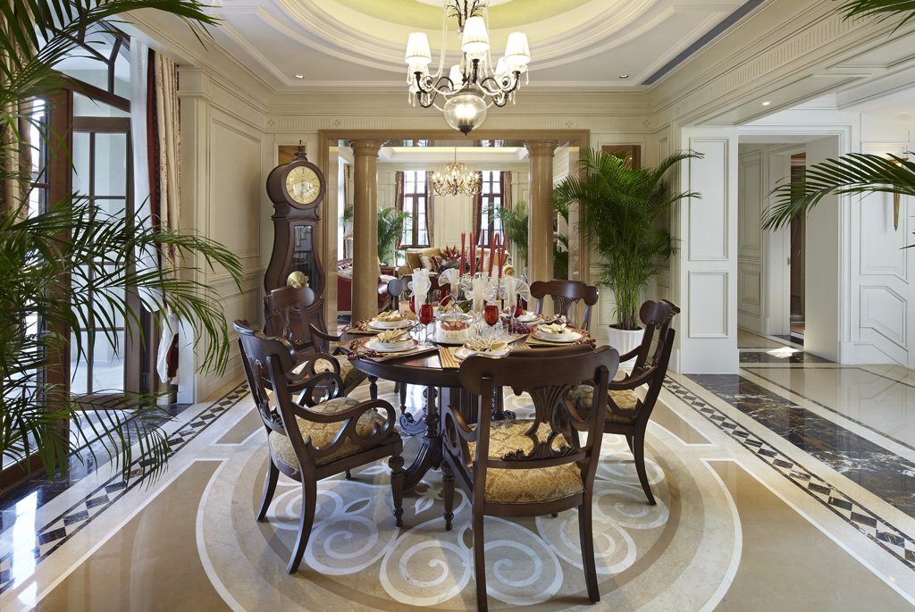 欧式 浙江戴昆绿城白沙湾玫瑰园样板间（一）-10