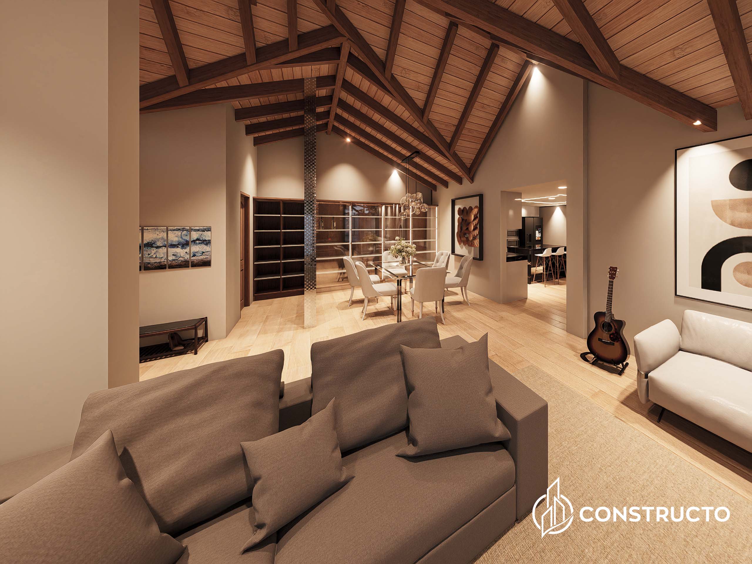 VIVIEND MADERA TEJA Y LADRILLO-5