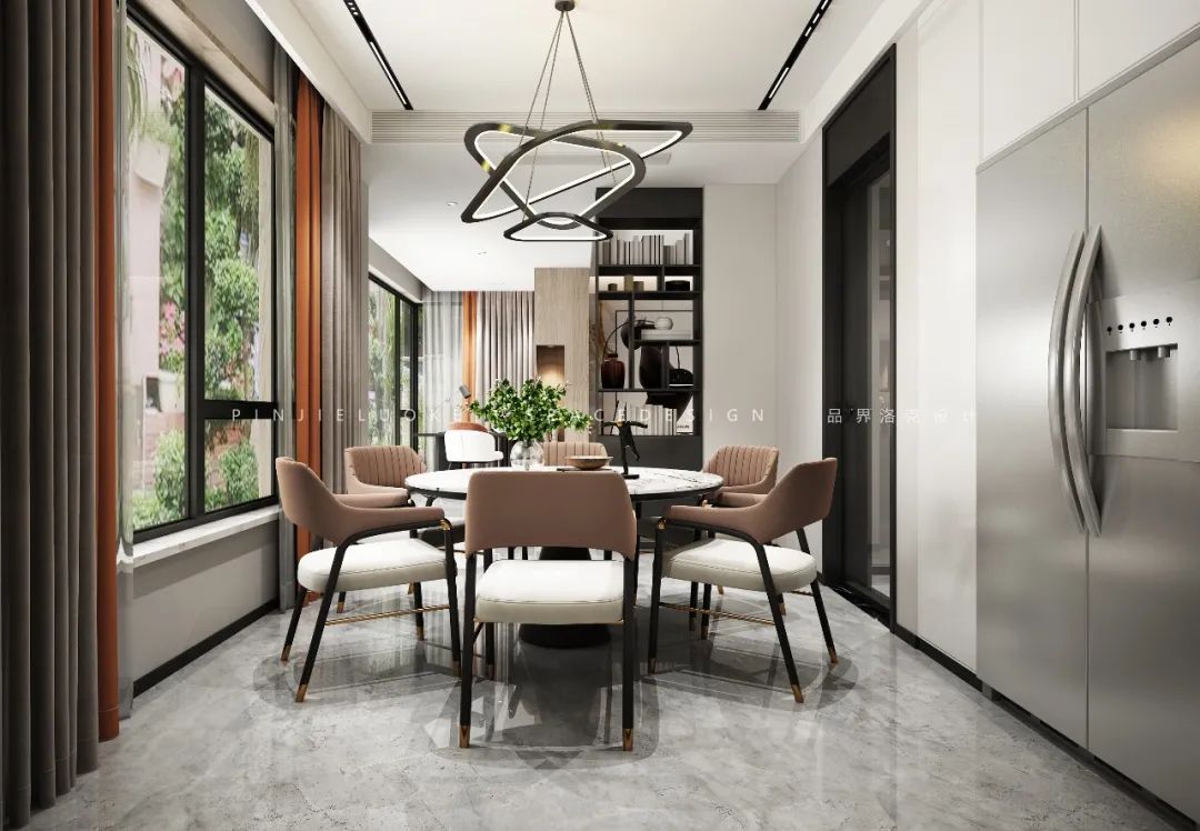 曲江华府现代风,打造静谧舒适家-23