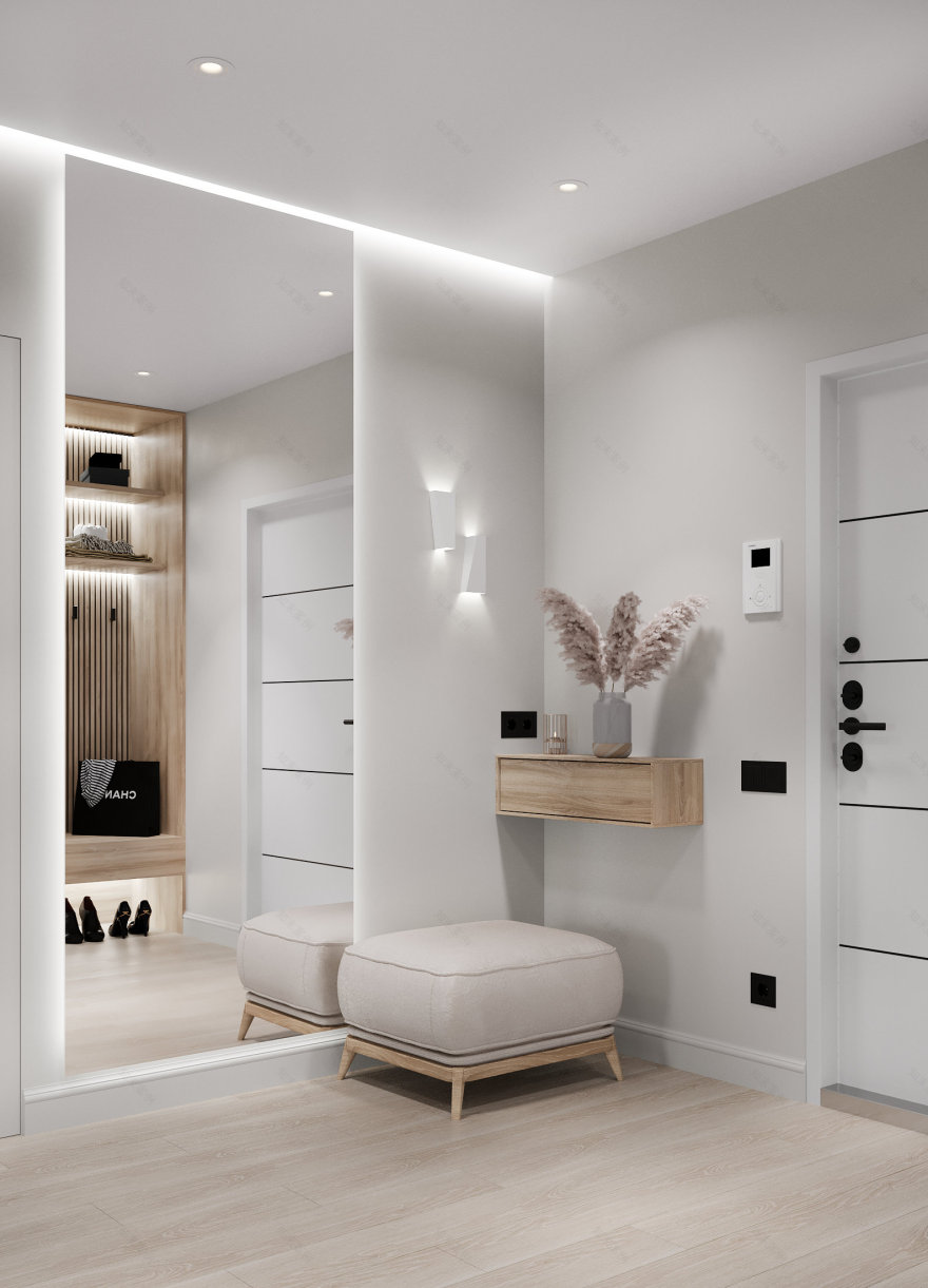 格罗德诺两层公寓设计项目丨白俄罗斯格罗德诺-10