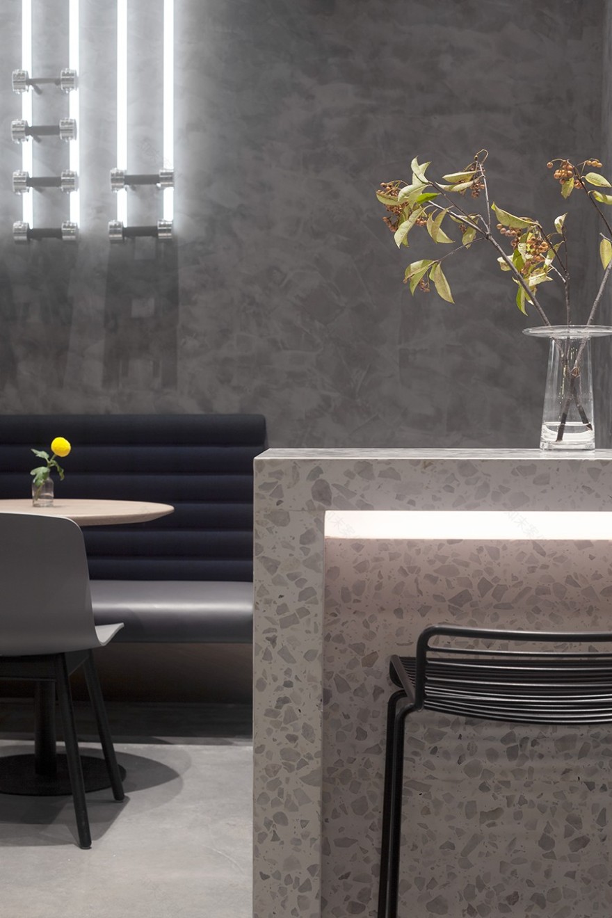 深圳 “ GAGA鲜语 ” 运动健身餐厅 协调亚洲设计-16