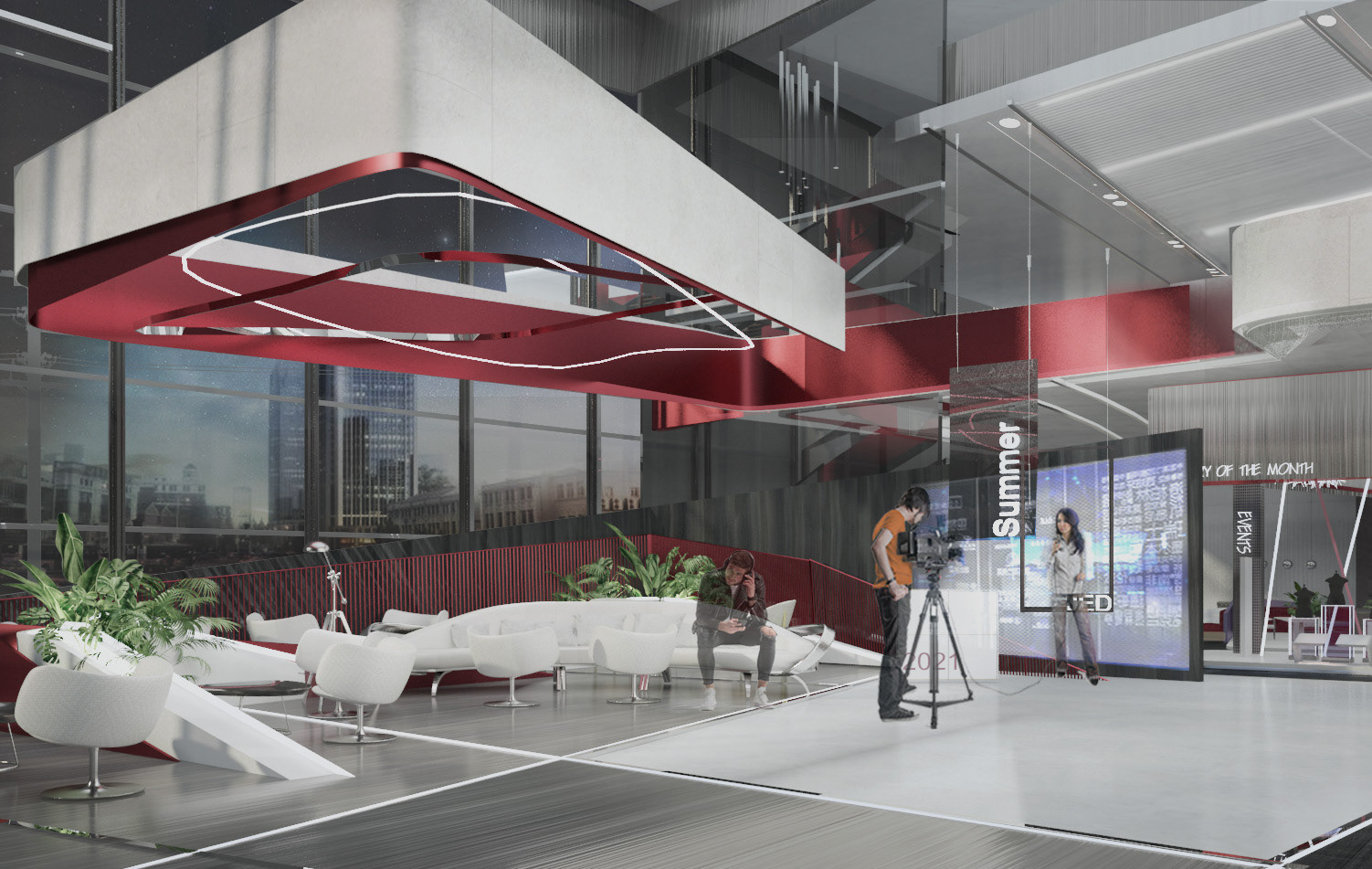 时尚中心丨沙特阿拉伯吉达丨Graduation Project-31