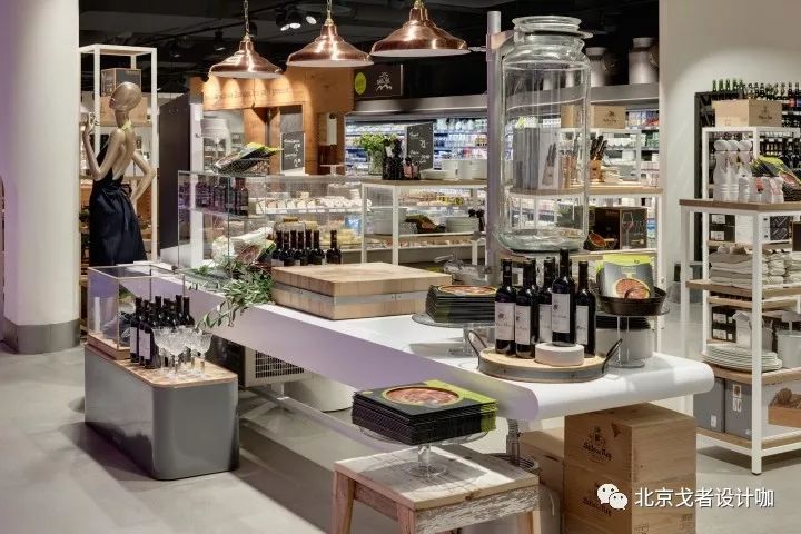 Jelmoli 百货商店美食空间,现代市场大厅设计-11