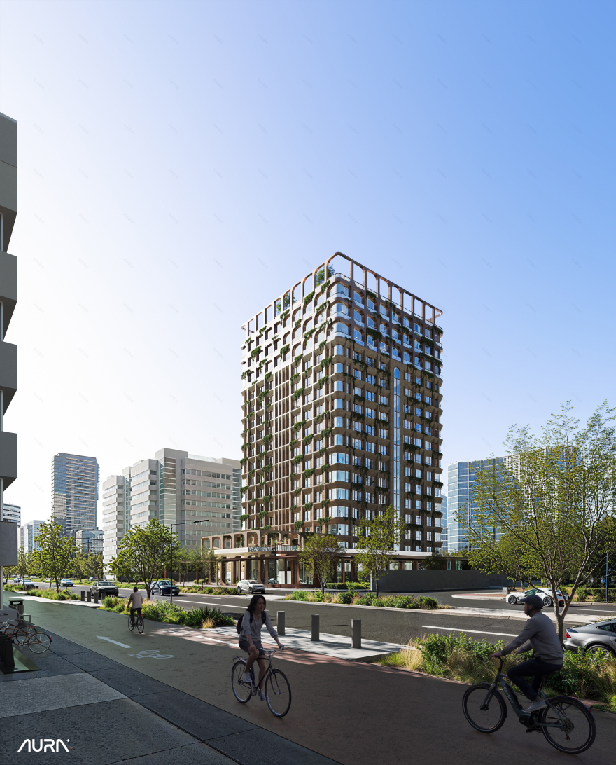 华盖;树冠层;天篷(具体含义需结合语境确定,这里按常见释义给出) 丨阿联酋迪拜丨Aura Plus Studio-5