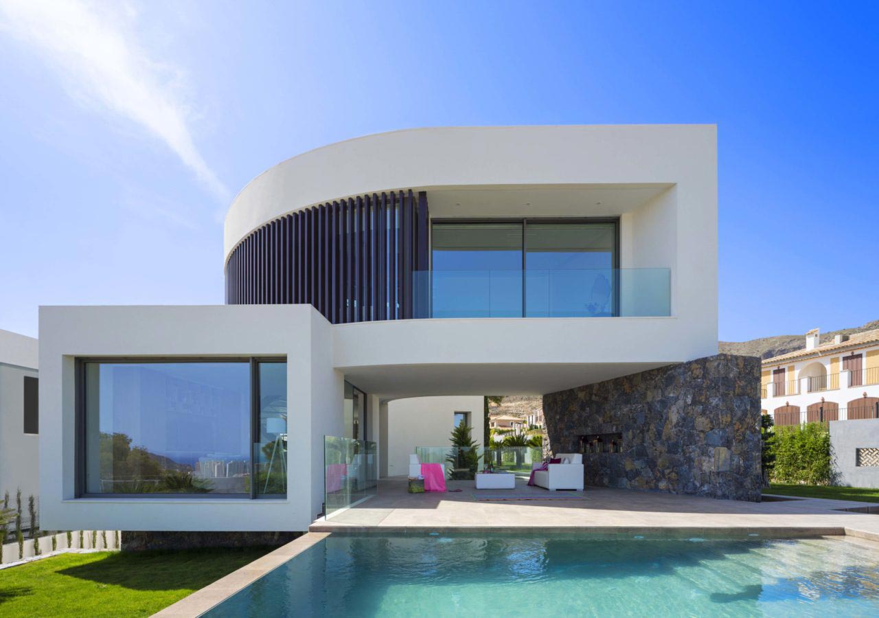 地中海风情 Finestrat 别墅-6