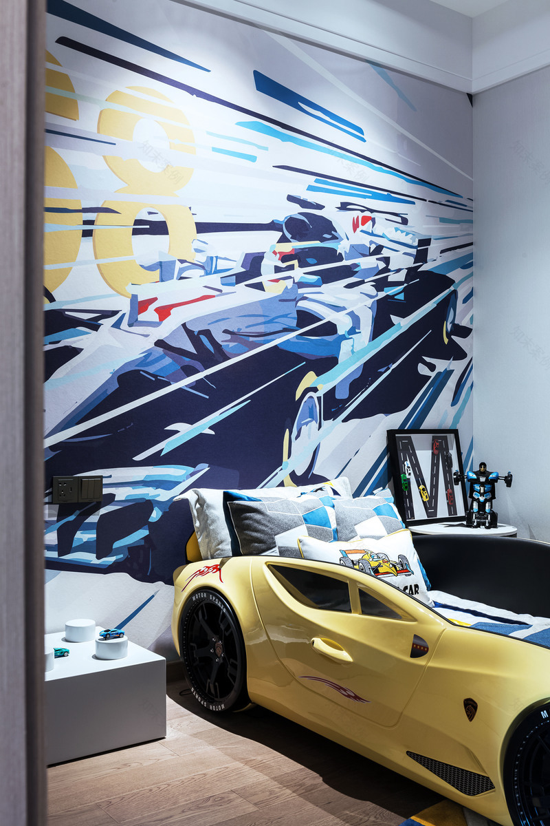 福建莆田璞悦风华110户型样板房 | 现代简约融入海洋元素-35