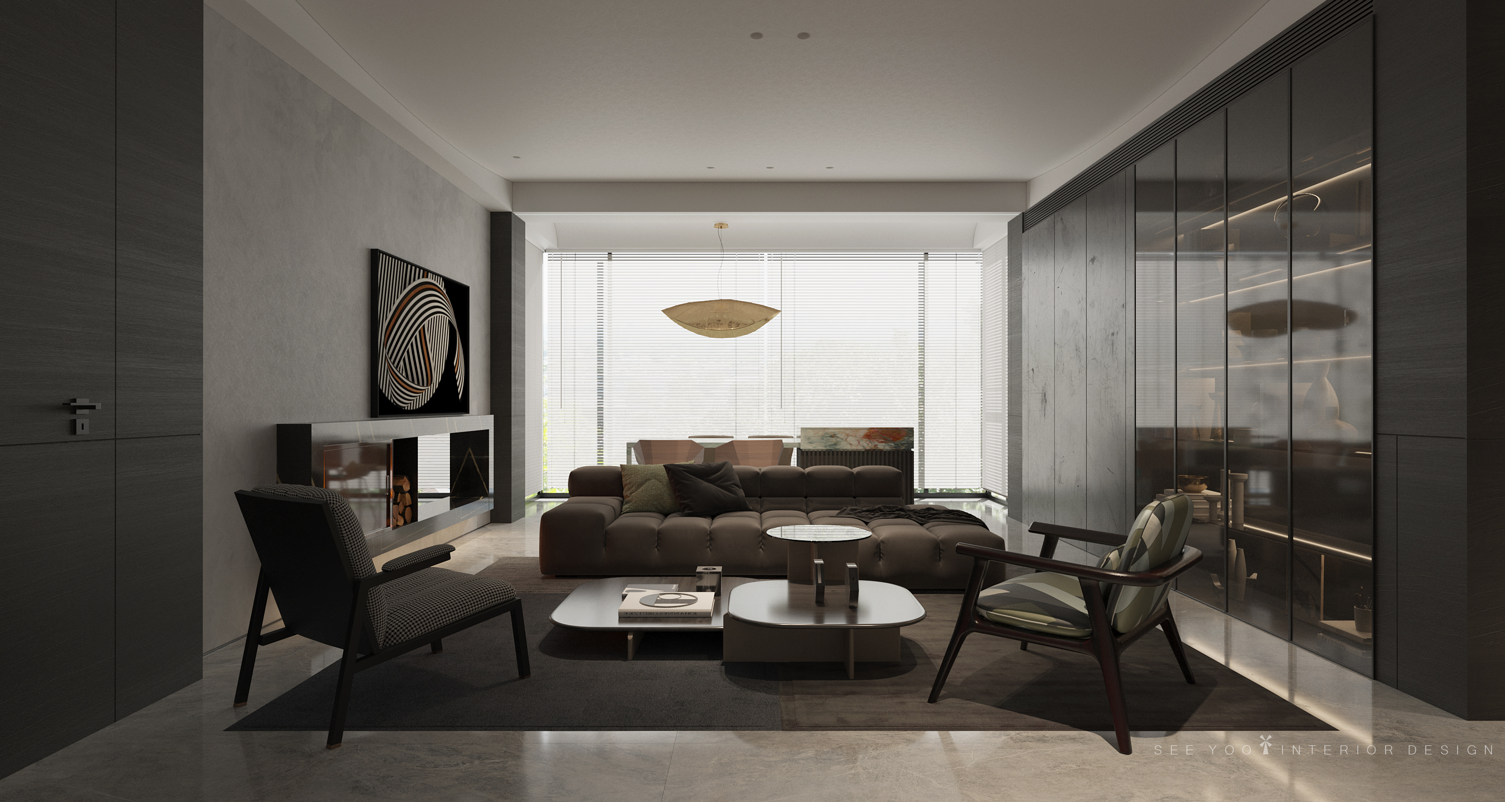 林宅简约现代风设计丨HANJIANG-5