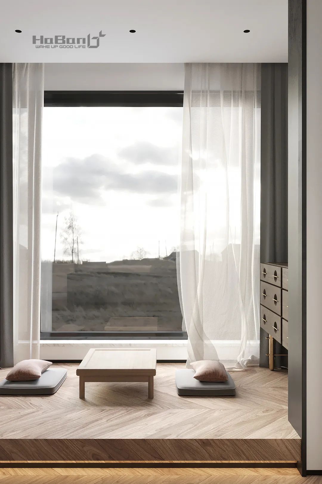 光大广场现代家居，极简与自然的完美融合-19