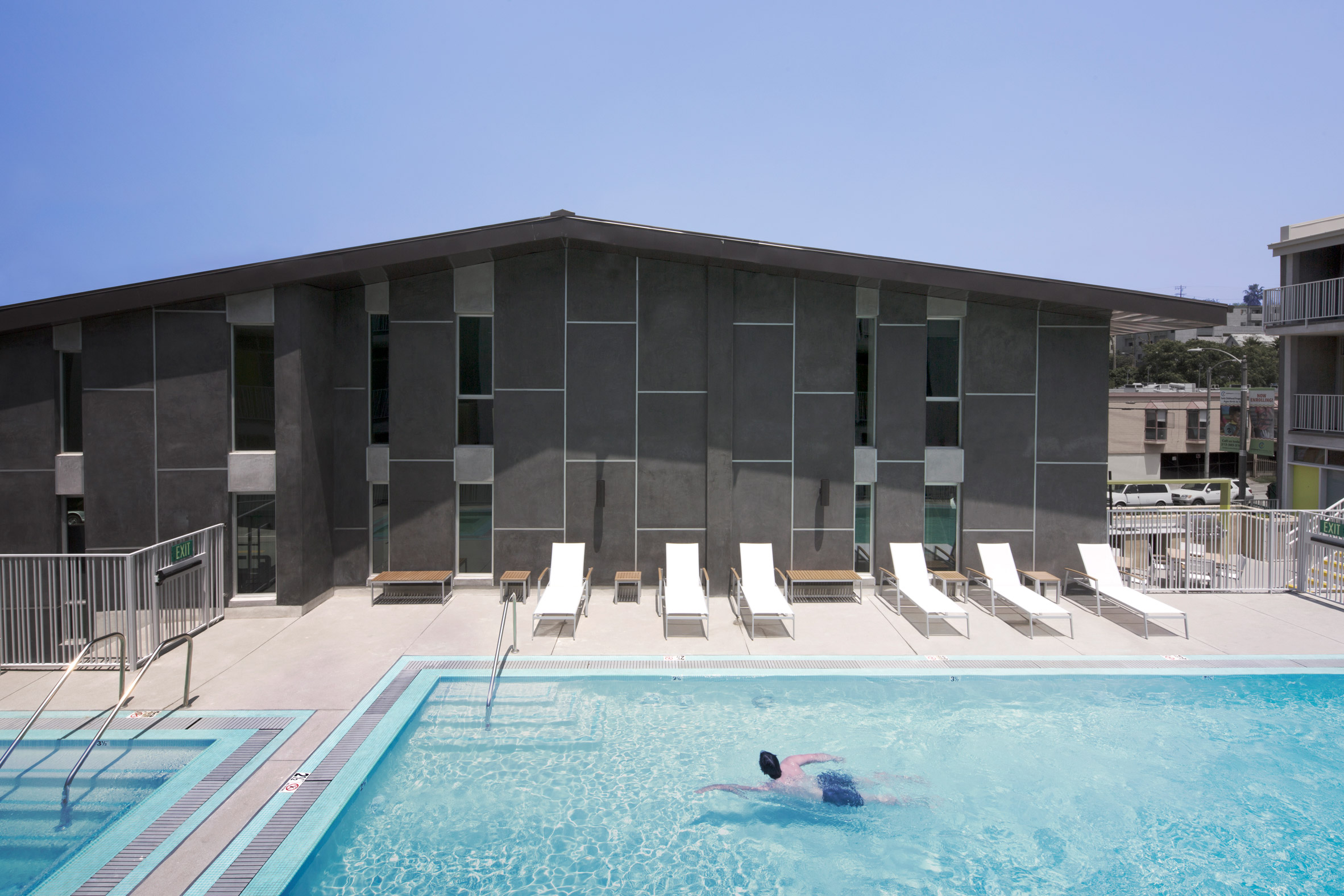 洛杉矶住房危机的解决之道——Tighe Architecture 的“2510 庙宇”公寓楼-14