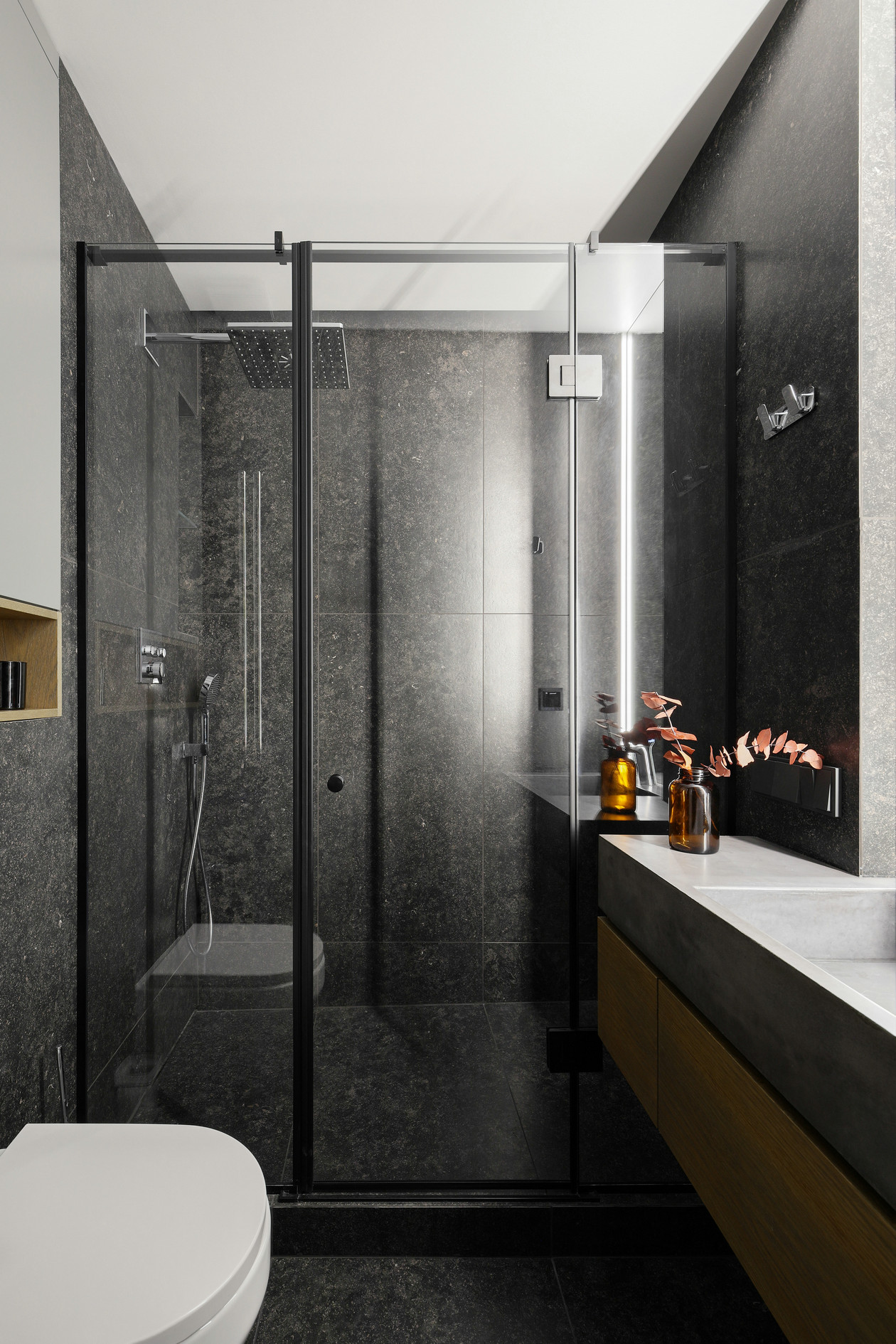 高级灰色系公寓设计-19