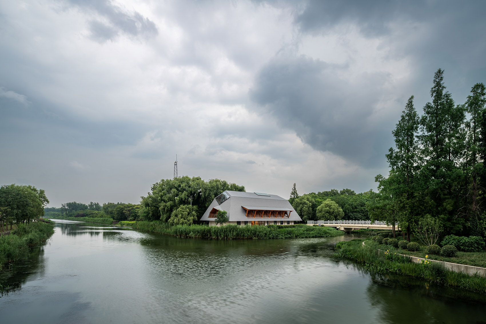 长宁外环生态公园带市民服务驿站丨中国长宁丨致正建筑工作室,冶是建筑-7