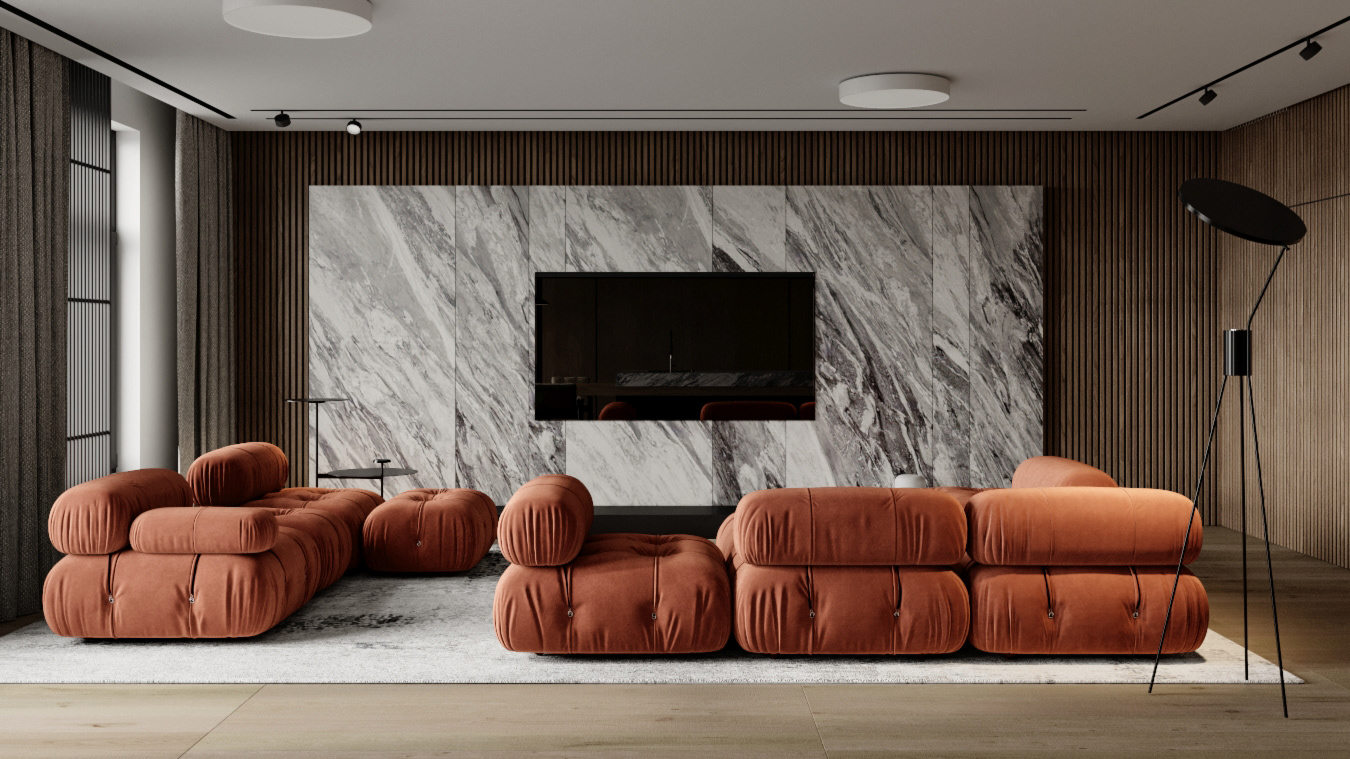 多彩现代简约，开放式空间设计！-8