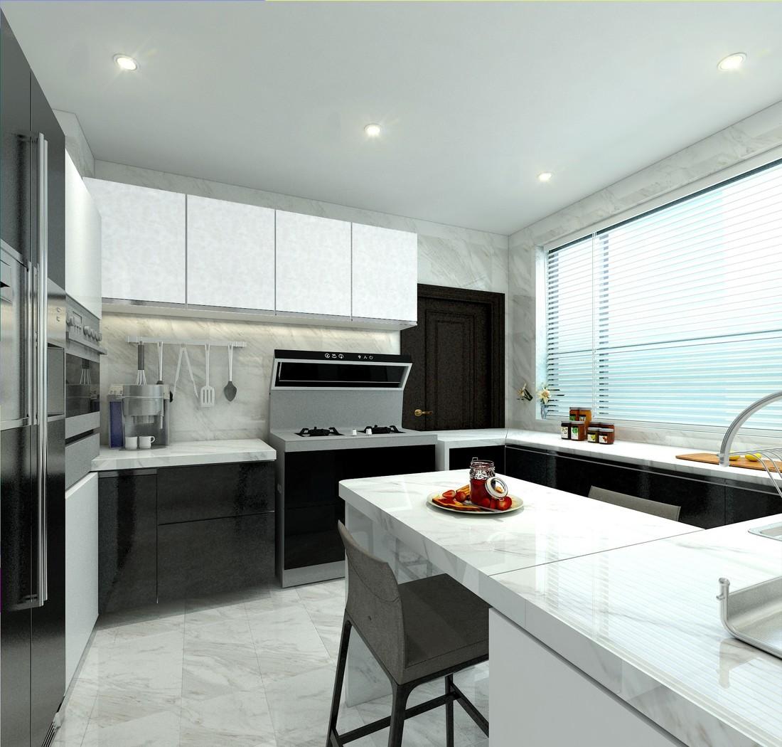 
中式轻奢住宅设计案例 -5