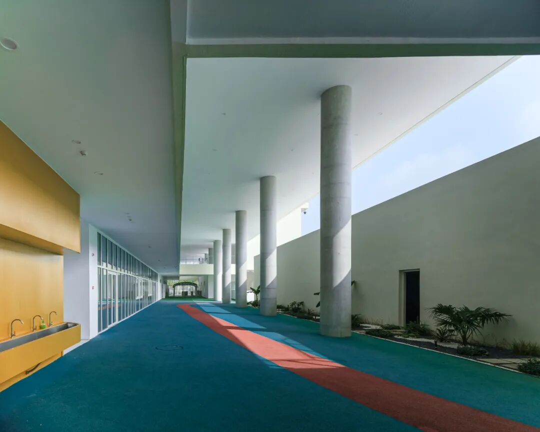 体块丰富的教学综合体：上海世外教育附属相城高新区实验小学-49