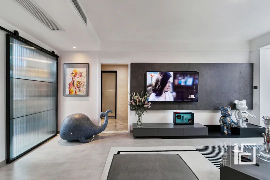 现代简约风 98 平米二居室改造丨胡晓威-28