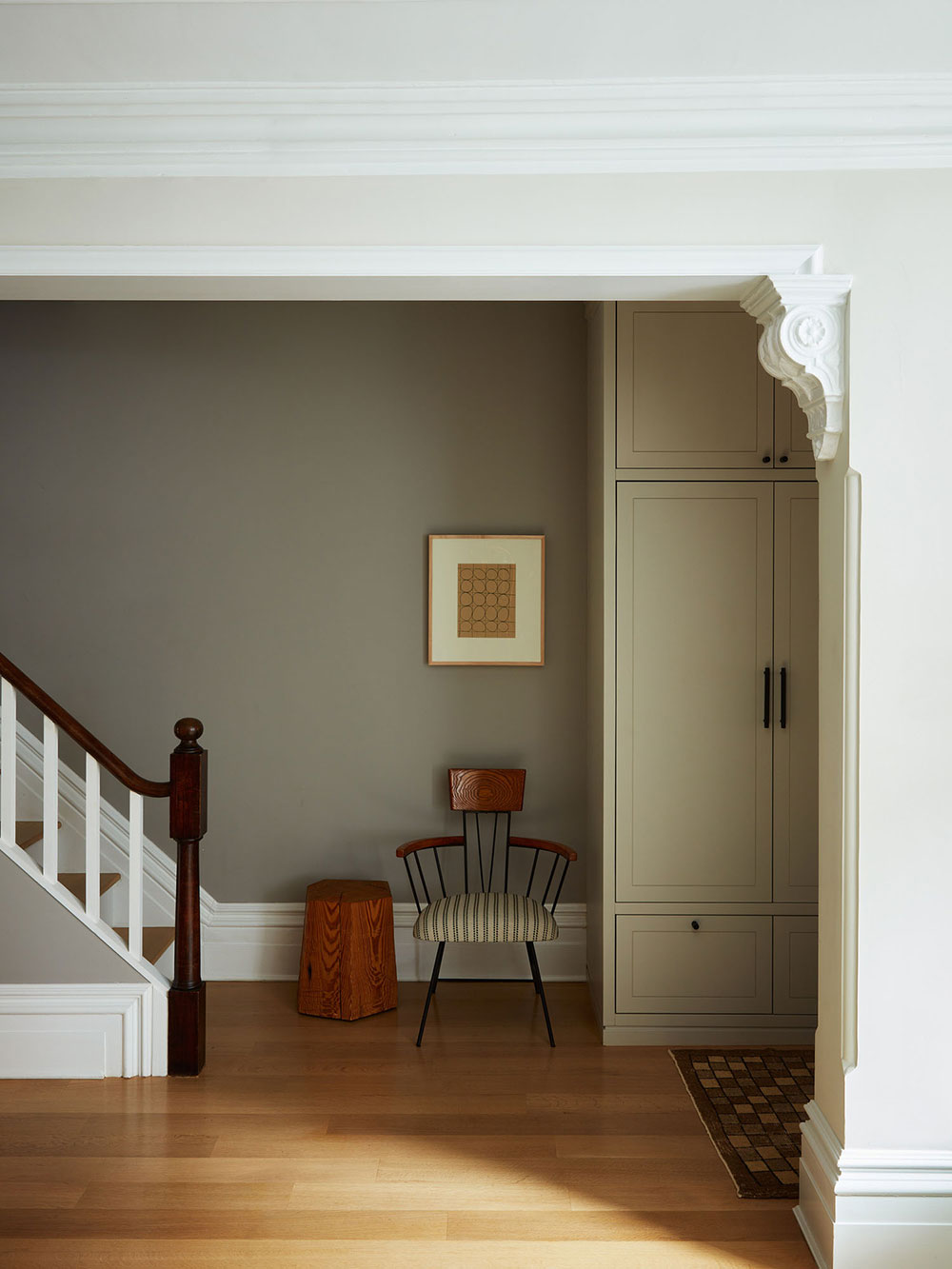 布鲁克林联排别墅，工业风双层高窗打造温馨现代空间-21