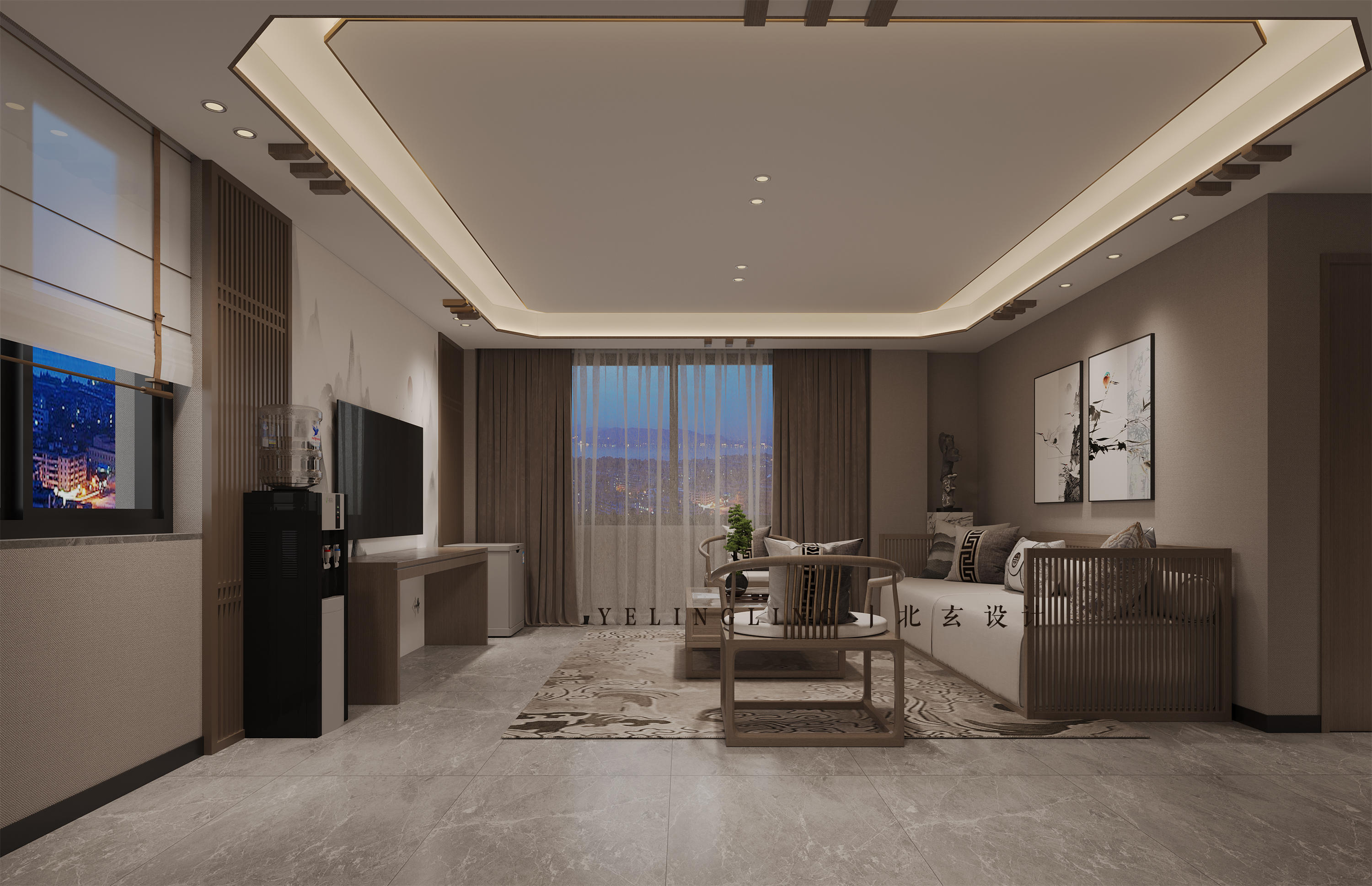 办公室设计案例丨一站式酒店-18