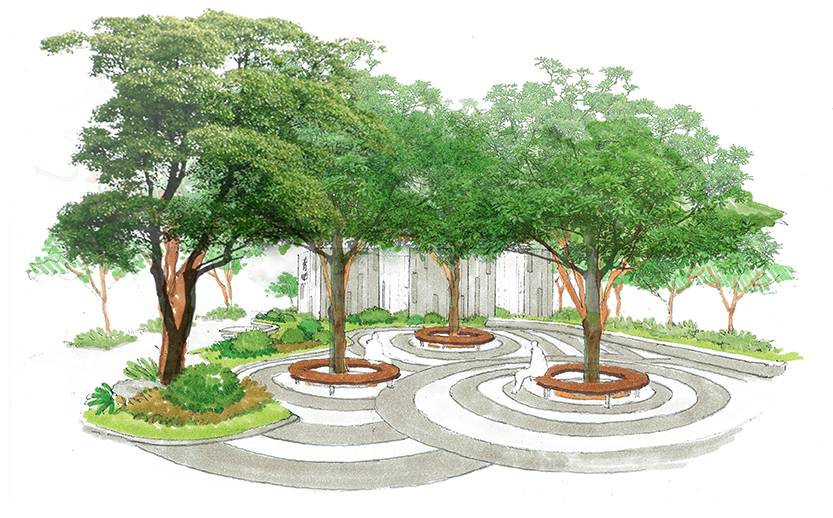 「萬隆青田」中庭住宅景观设计丨中国台湾丨黃明智建築師事務所-6