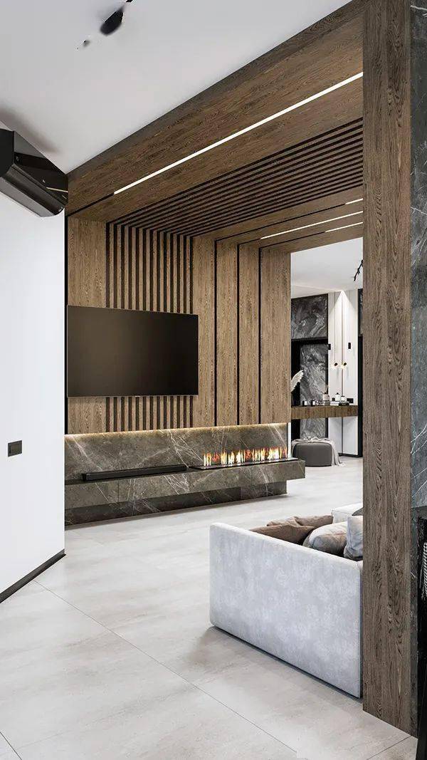 现代简约轻奢公寓丨俄罗斯丨POLINASTUDIO.PRO-7