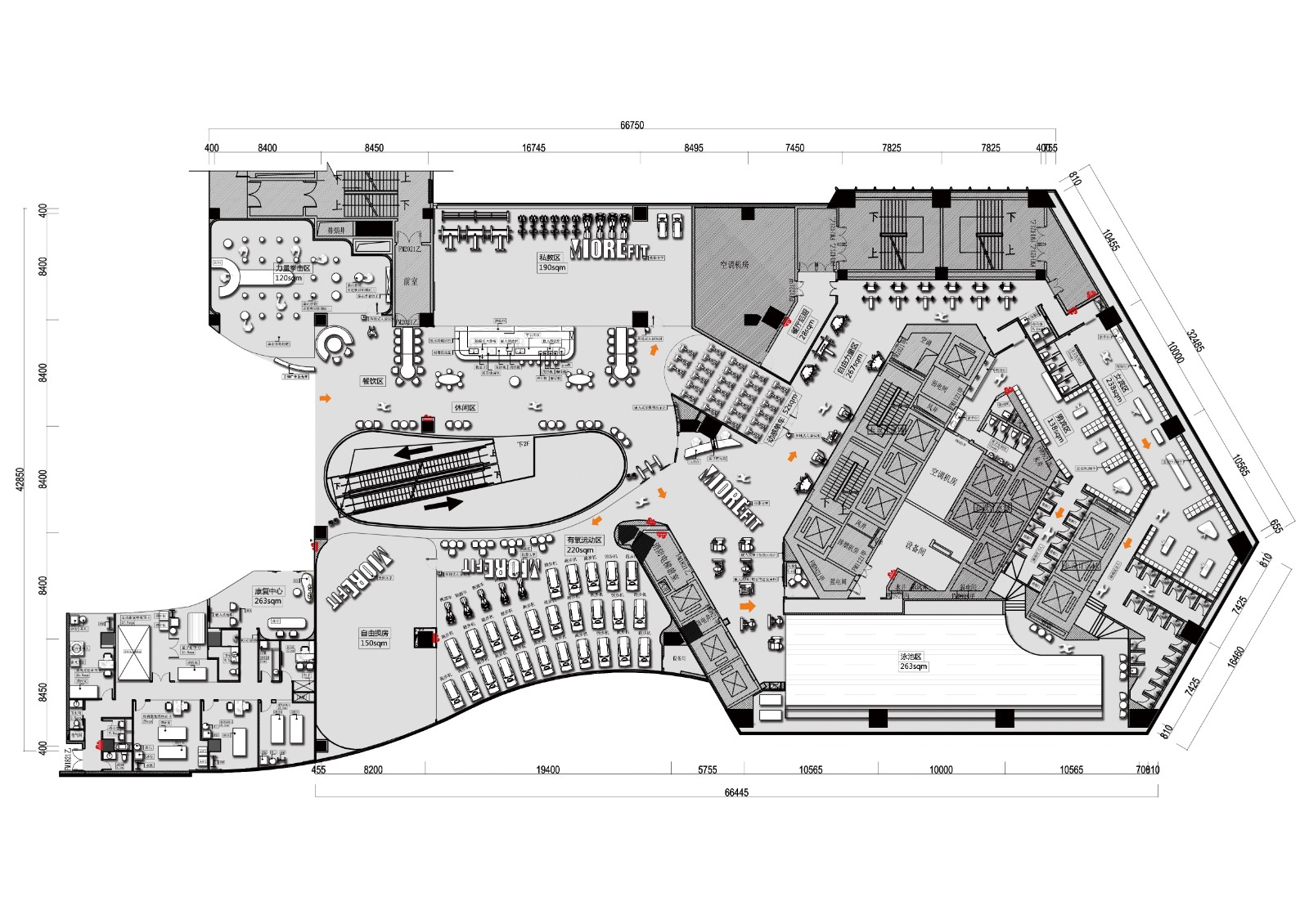 帝斯曼健身中心丨中国武汉-38