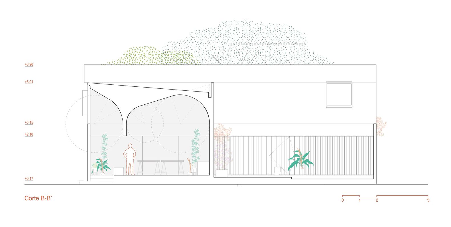 秘鲁 Poniente House · 以光影游戏塑造的沙漠之家丨PeruPiura丨Losada Rodríguez Arquitectos-21