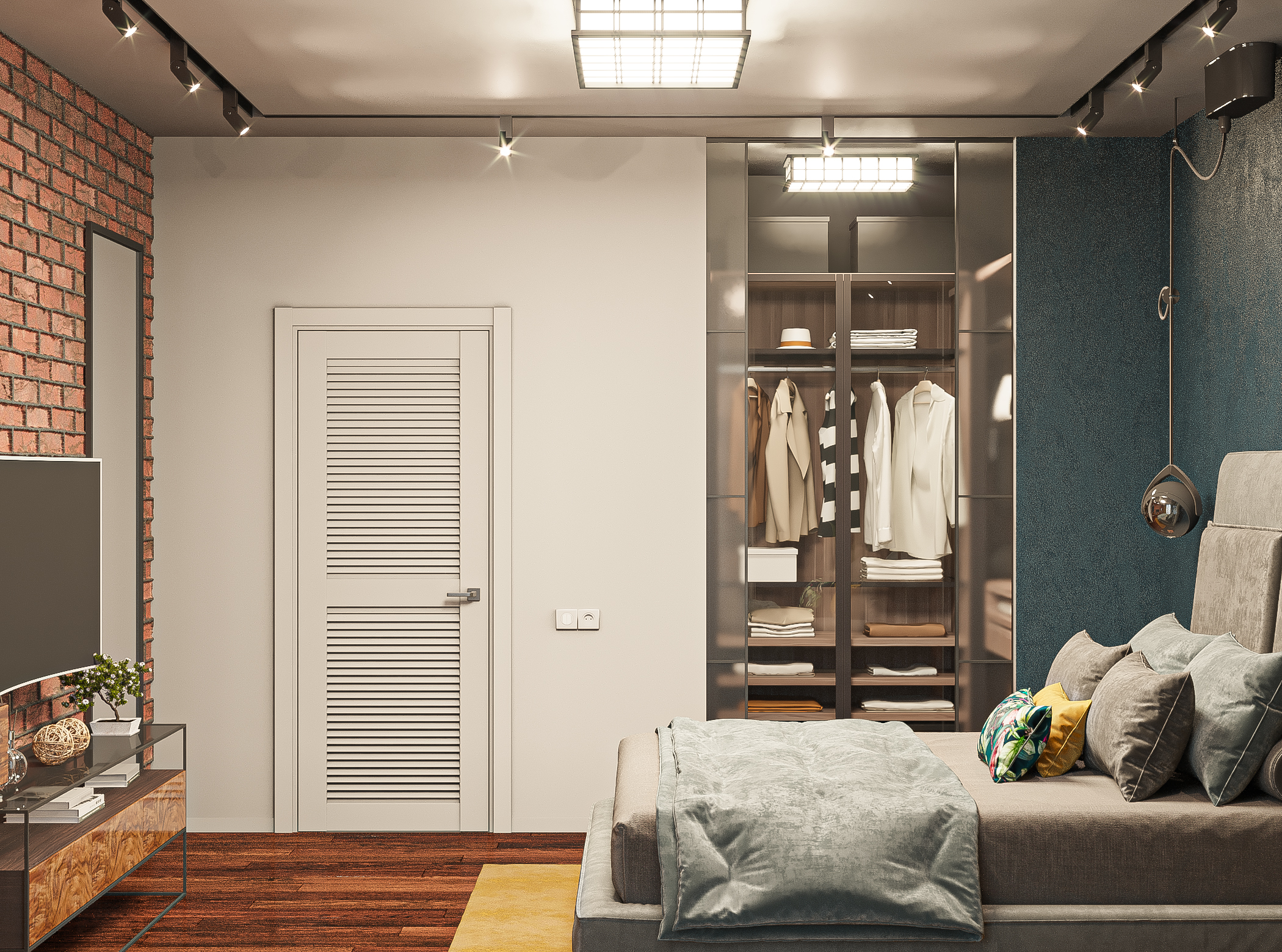 Loft 风格卧室设计-14