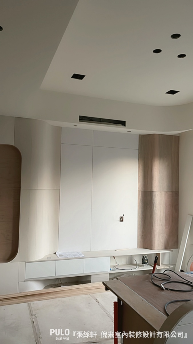 台中4层楼极简灰白色调透天居家装潢丨中国台中丨倪米室内装修设计有限公司-33