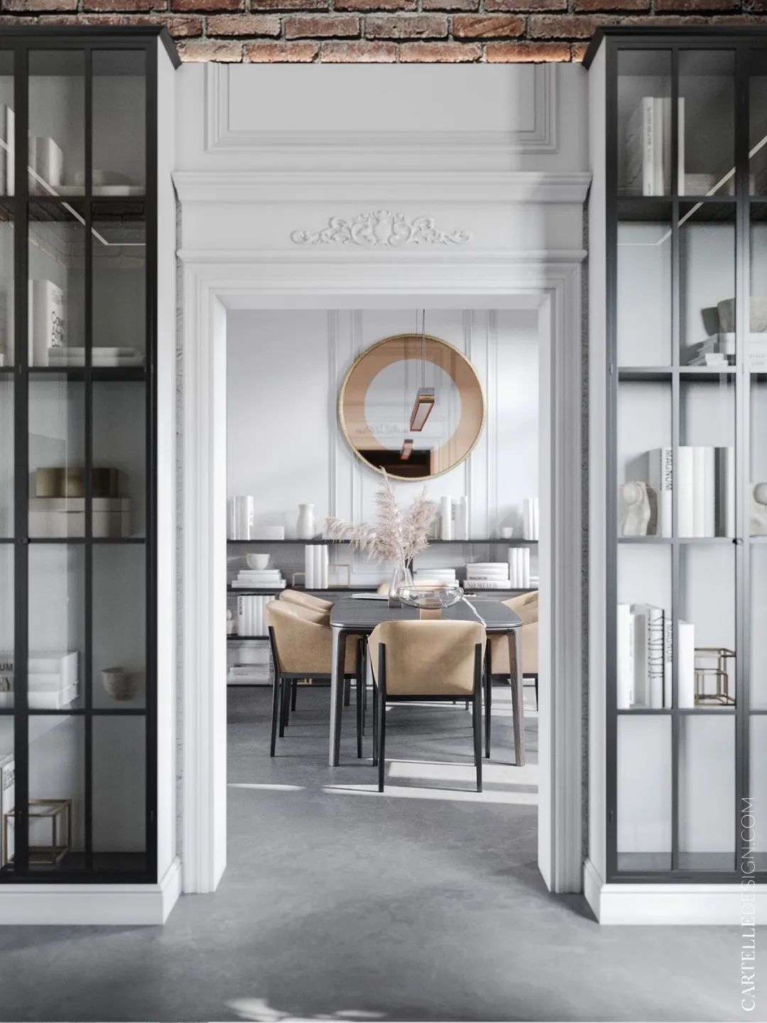 简雅美宅丨Cartelle Design-60