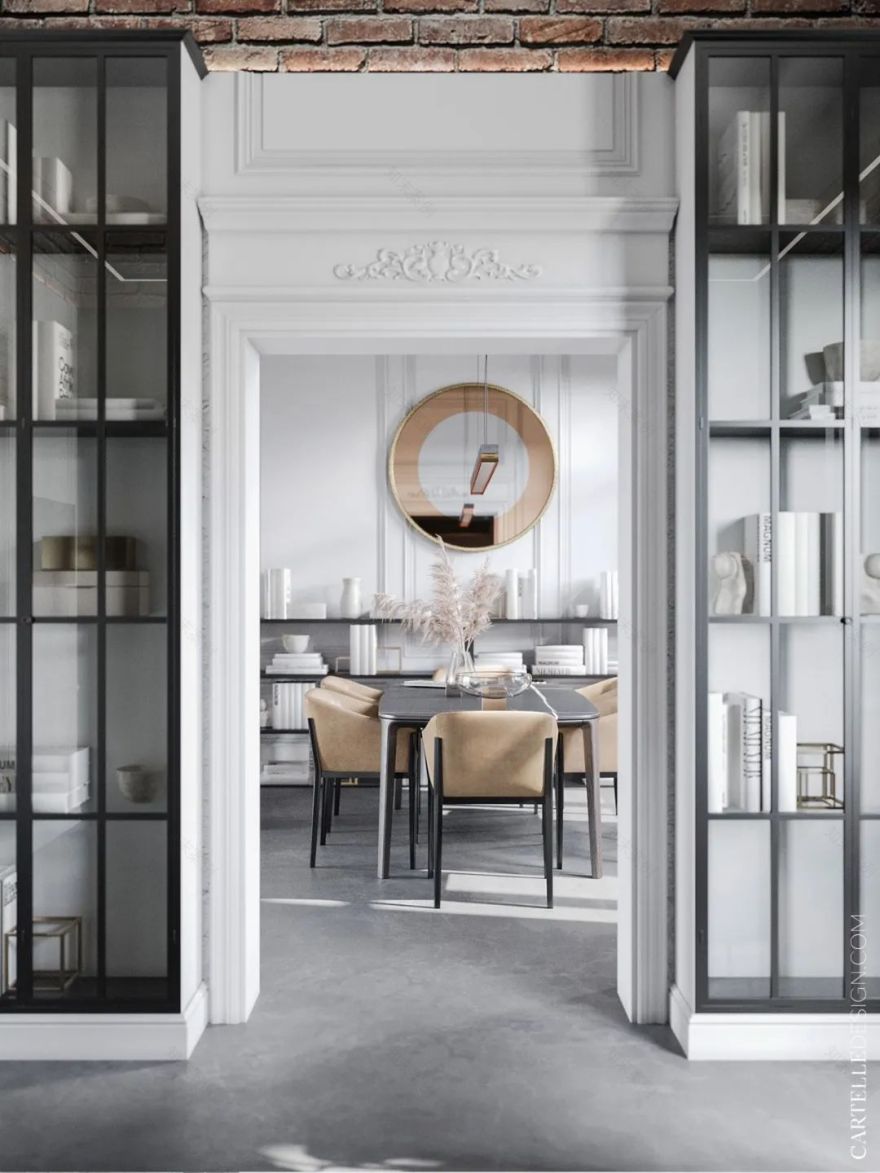简雅美宅丨Cartelle Design-60