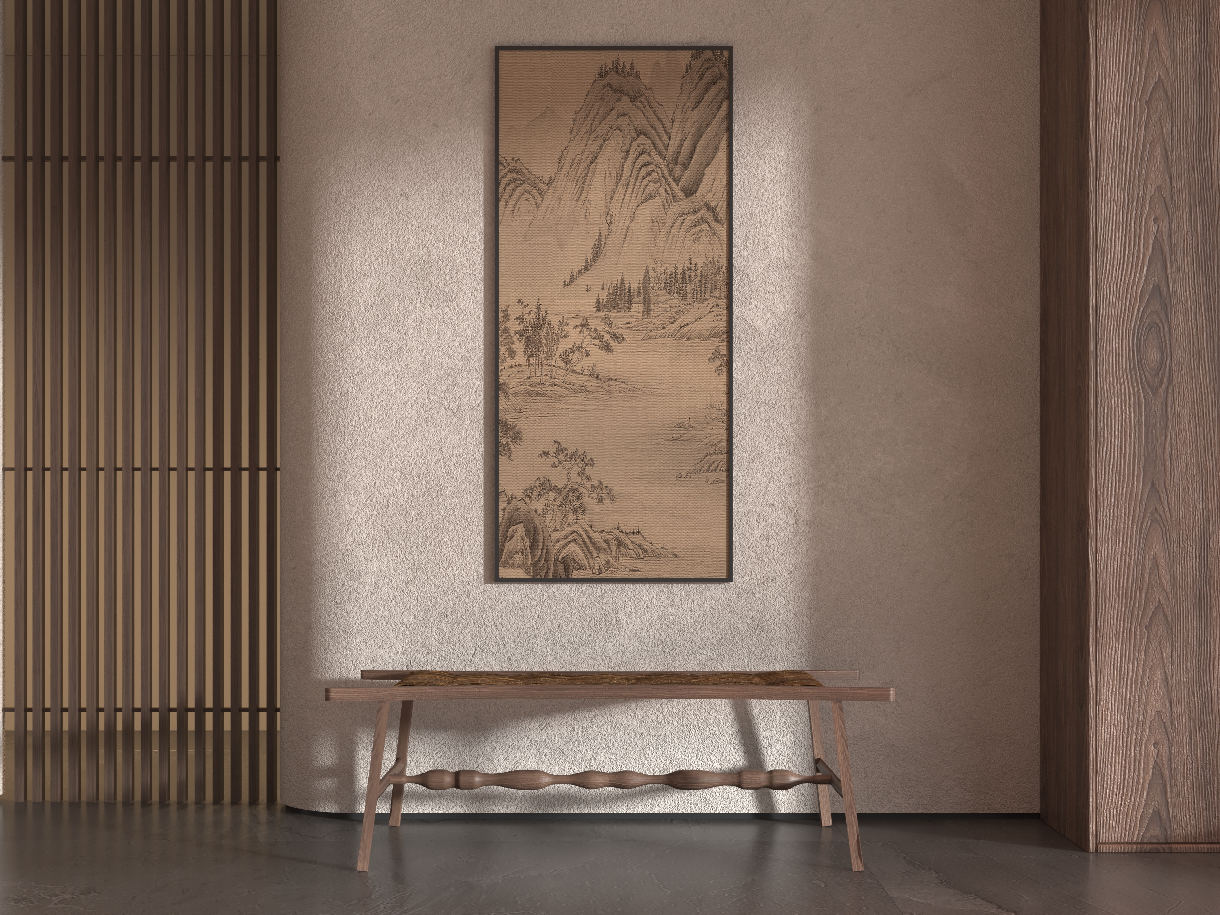 游牧者角落长凳-7