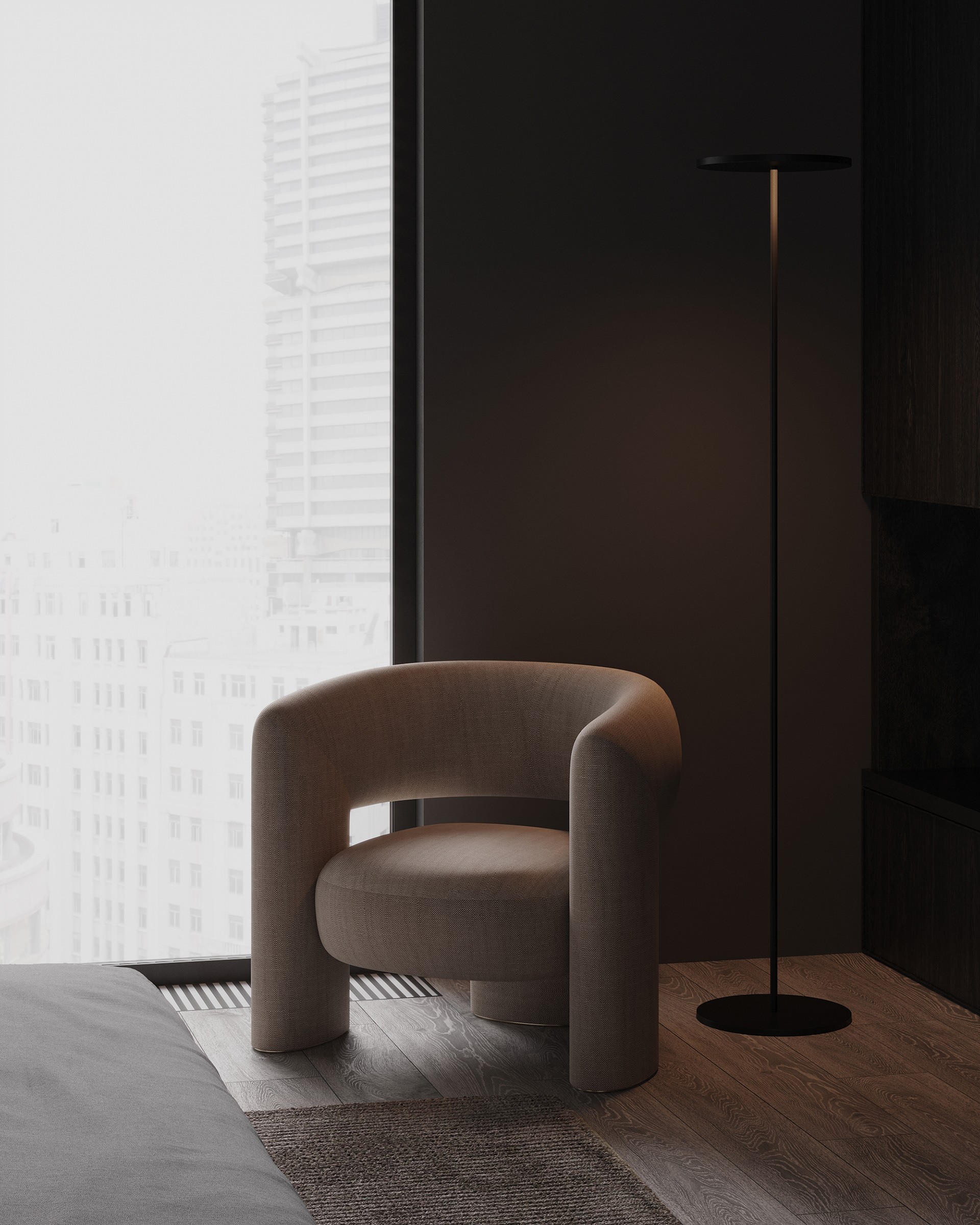 黑色系住宅设计  超酷！-12