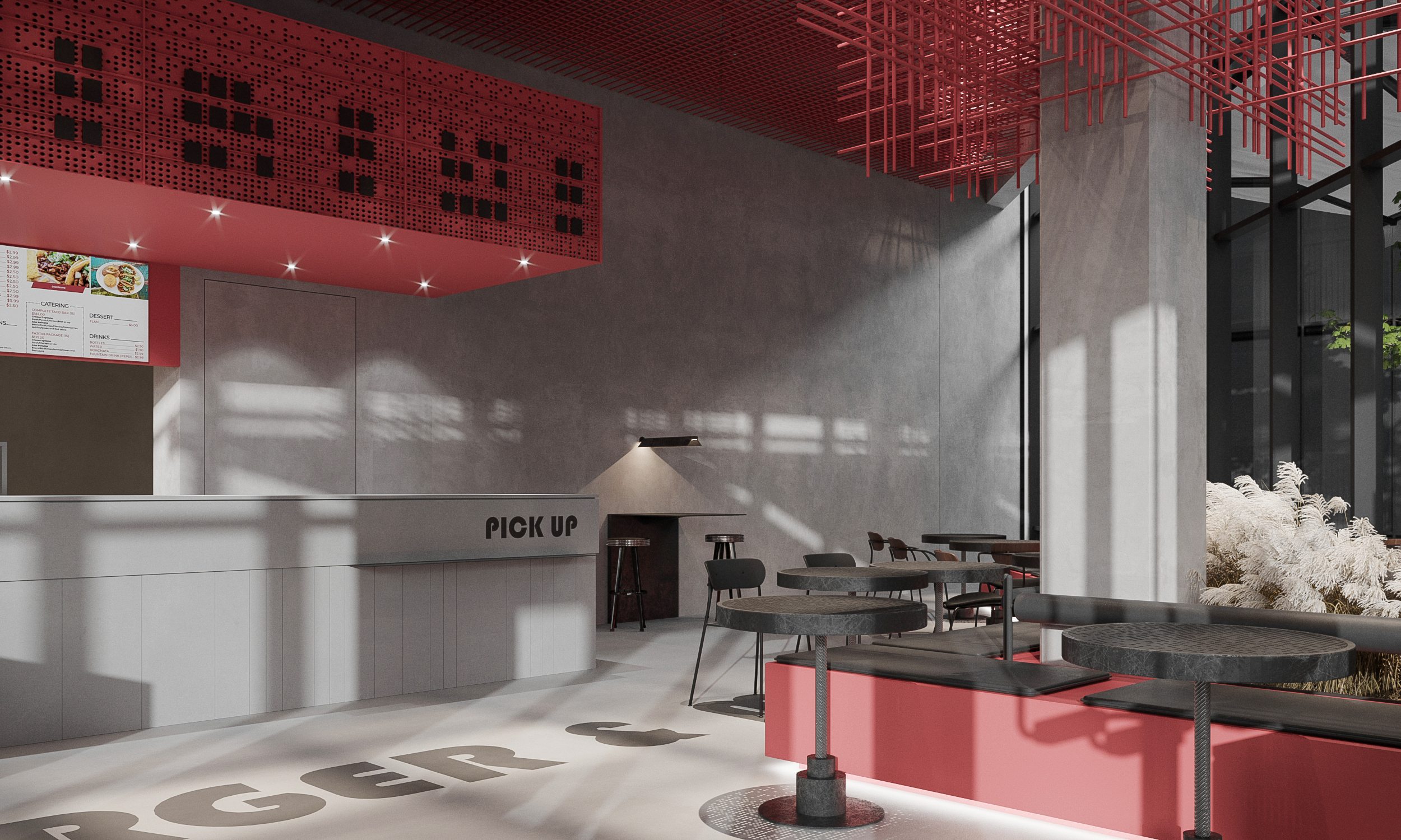 餐厅空间效果图丨中国合肥丨鹏大空间设计表现-9