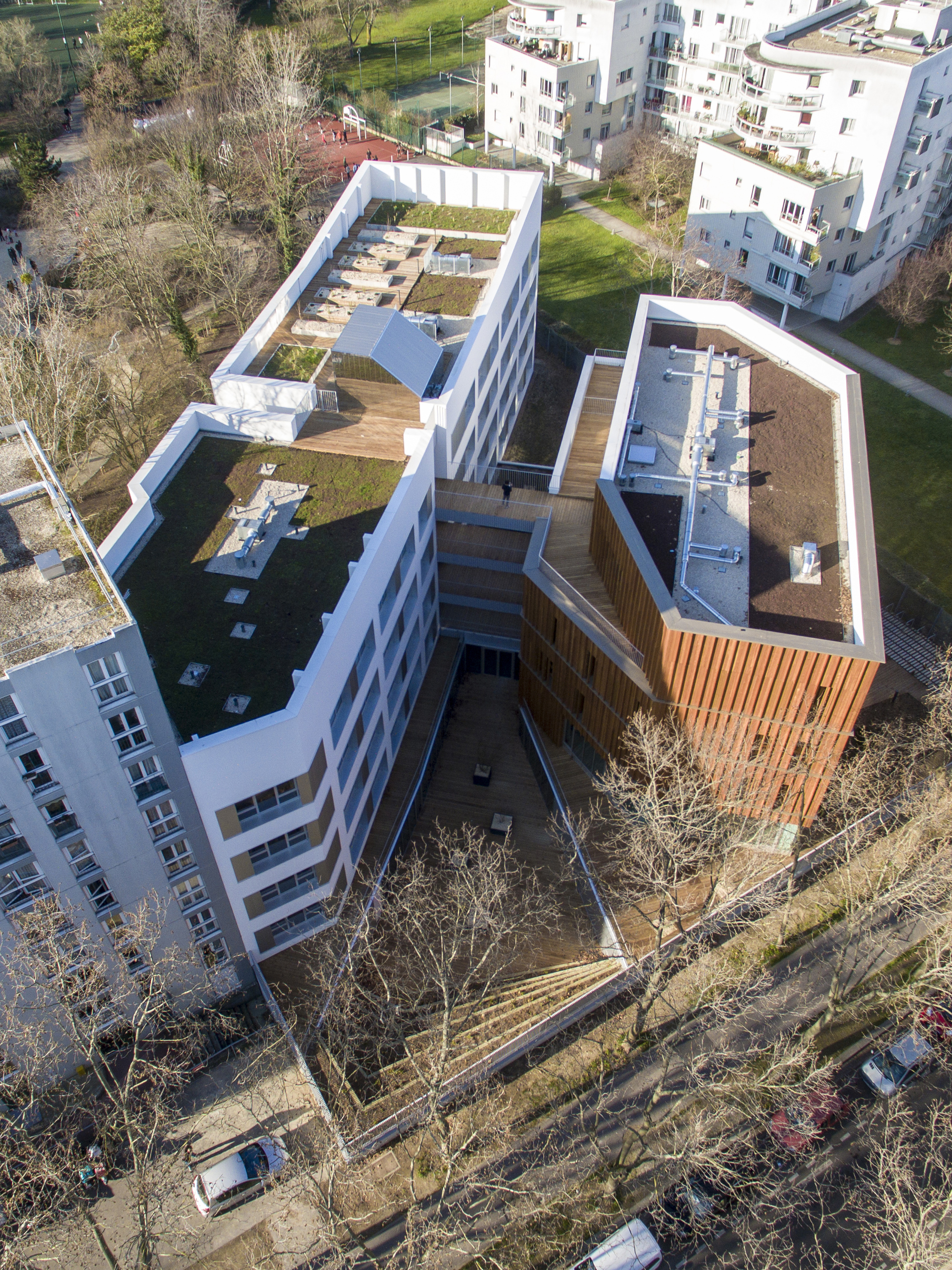 巴黎学生公寓丨法国巴黎丨NZI Architectes-31