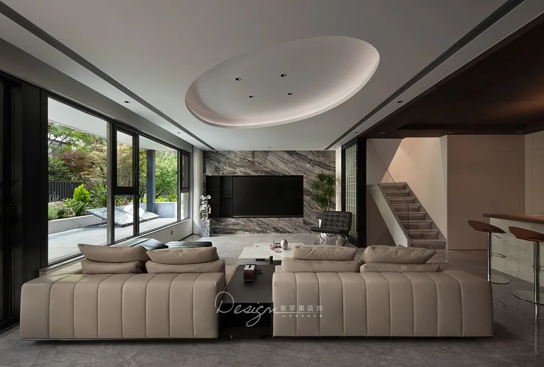 400㎡现代风超现实可居住艺术空间丨紫苹果全案设计-40