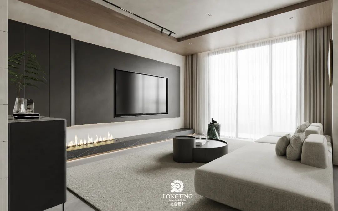 西山宸院 350 方·灰色诗意的现代简约之家丨中国湖州丨设计传承价值-12