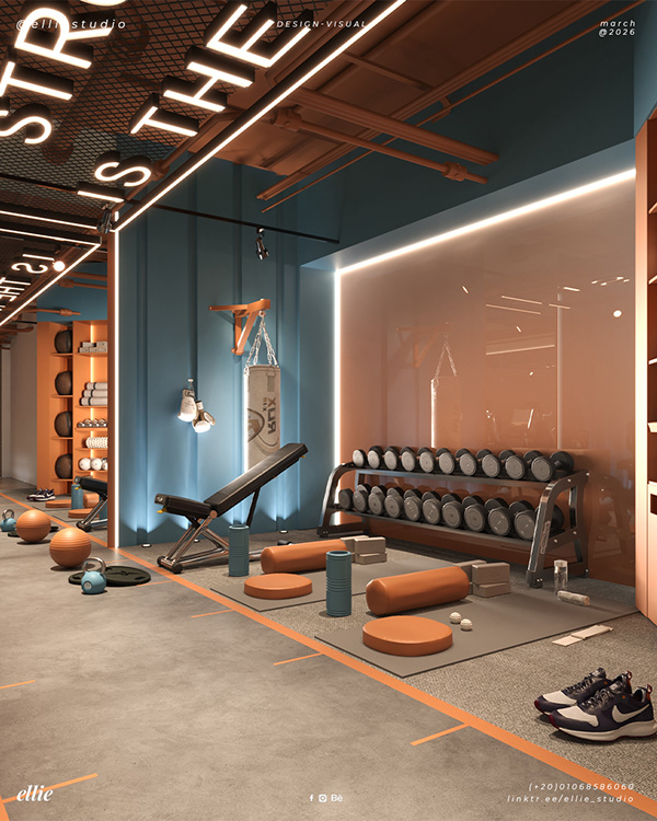 家庭健身房设计-10