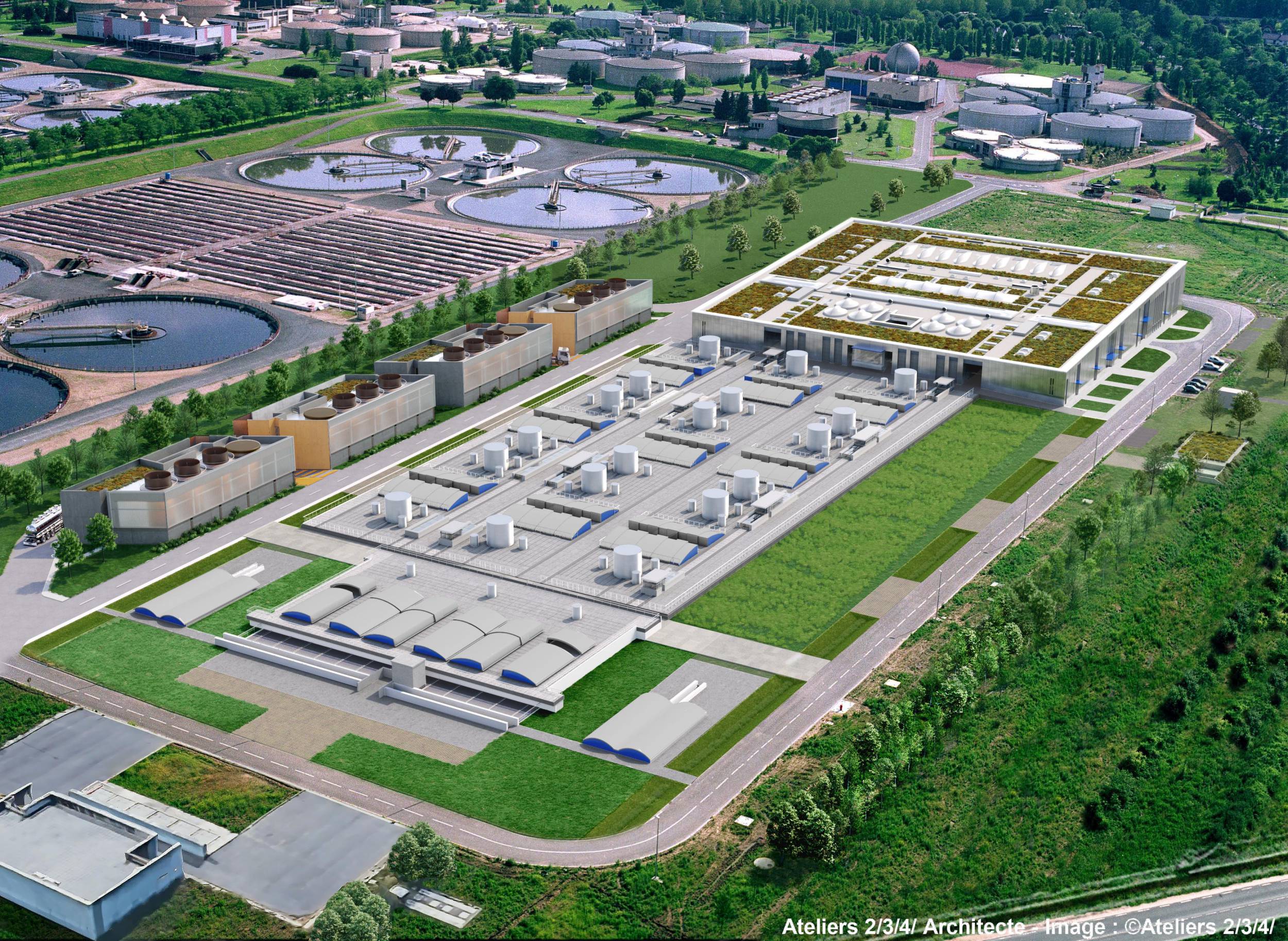 Clarifloculation - Rehabilitation of SIAAP Seine Aval — Ateliers 2/3/4/-33