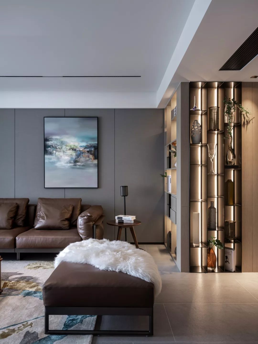 湖畔壹号现代简约风 黄仁忠打造 169㎡生活艺术空间-20