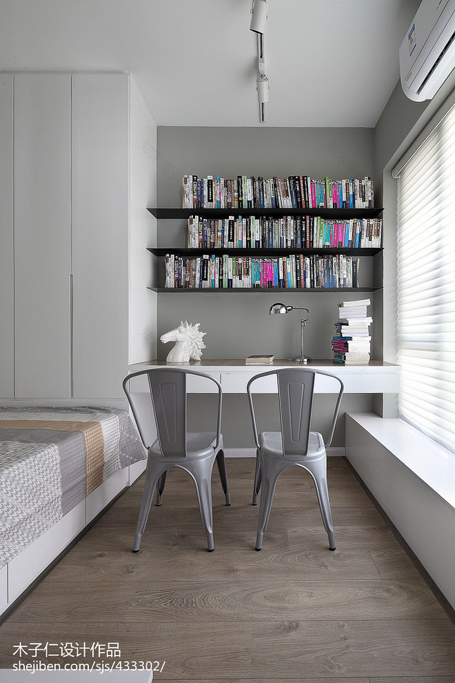 熙和园 极简空间样板间-16