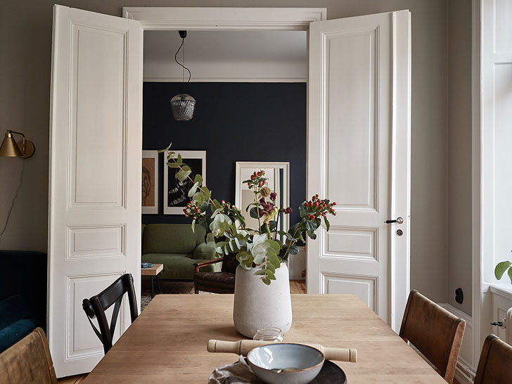 斯德哥尔摩 87 平米艺术气息浓郁的复古家居设计-2