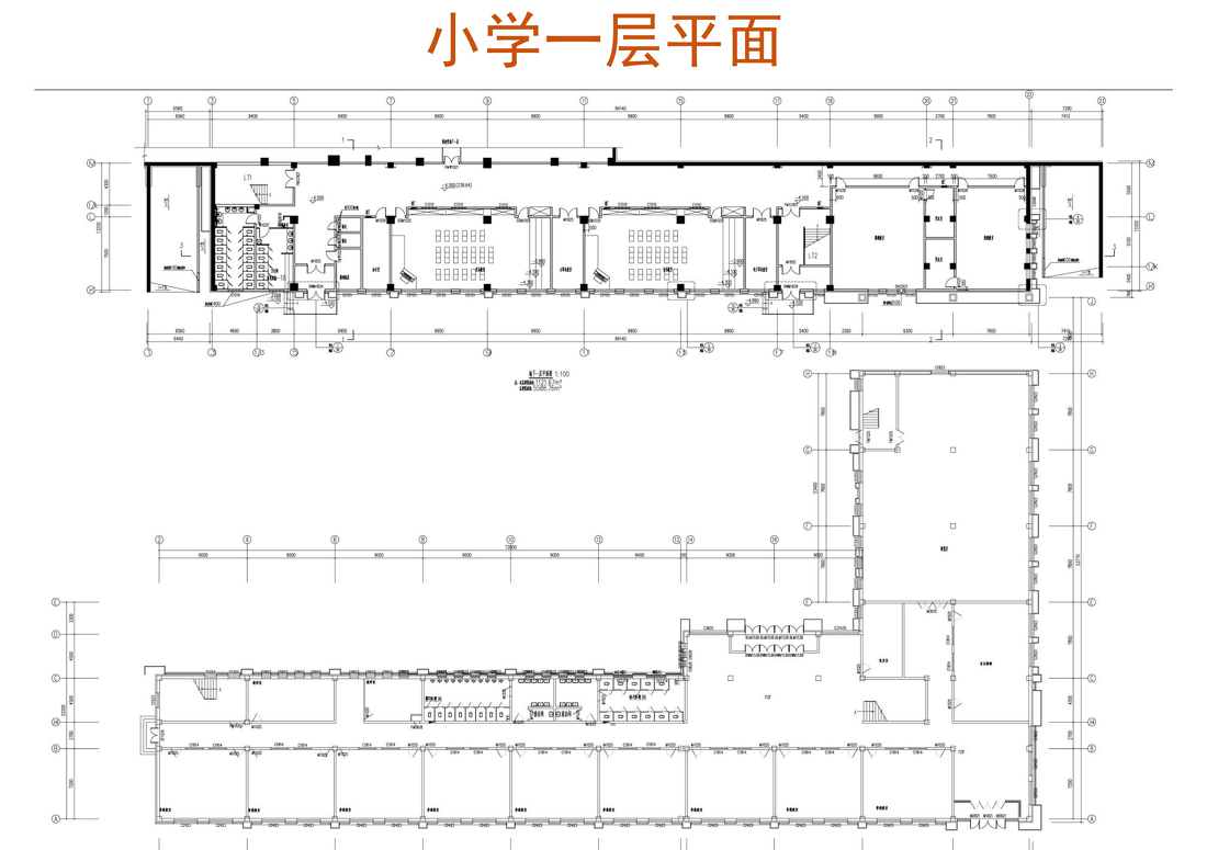 
新城大街小学中学内装工程设计 -10