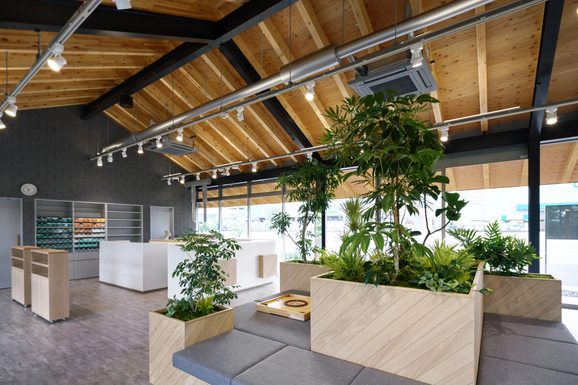 JINS Hikone 眼镜店丨日本滋贺丨Tadashi Hirai 设计工作室-21