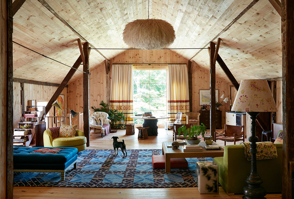 纽约州百年木屋的活力色彩设计-3